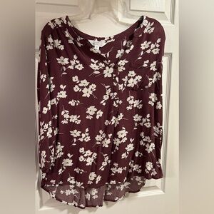 Women’s floral blouse